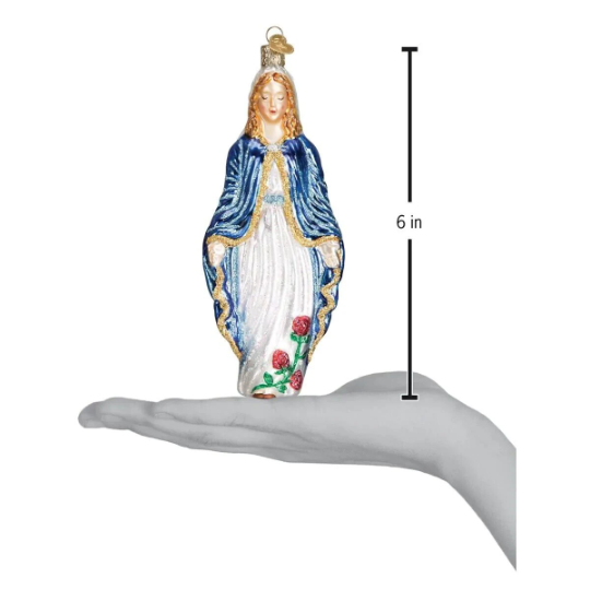 Virgin Mary Old World Christmas Ornament