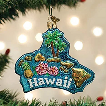 Hawaii Old World Christmas Ornament