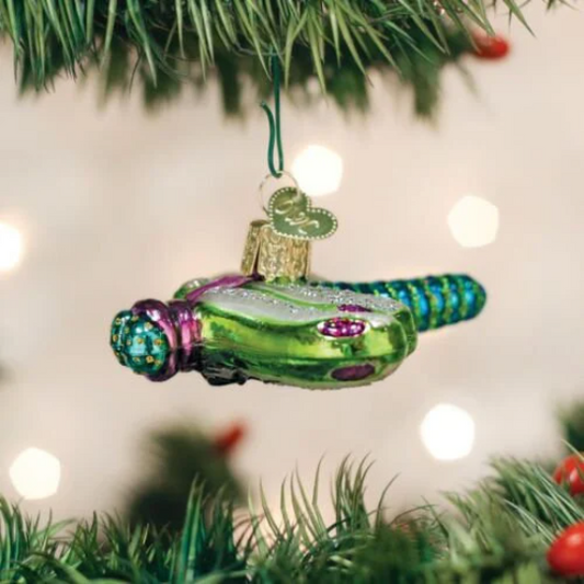 Dainty Dragonfly Old World Christmas Glass Ornament