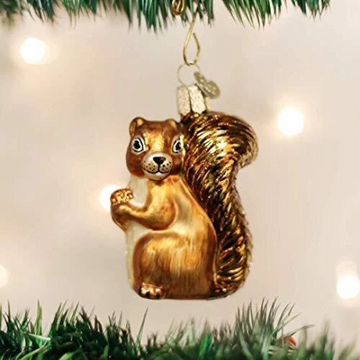 Squirrel Old World Christmas Ornament