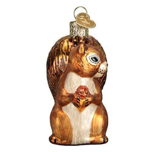 Squirrel Old World Christmas Ornament