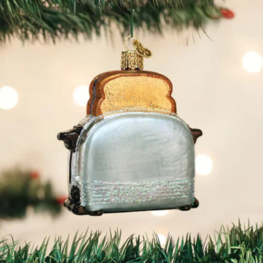 Retro Toaster Old World Christmas Ornament