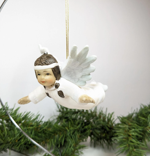 House of Lloyd Native American Angel Christmas Ornament