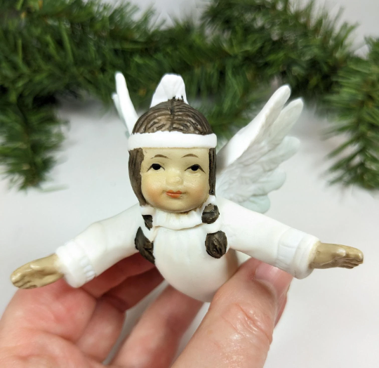 House of Lloyd Native American Angel Christmas Ornament