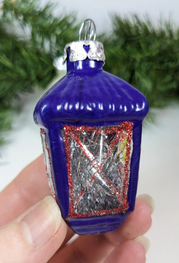 Lantern Christmas Ornaments Made in Czech Republic