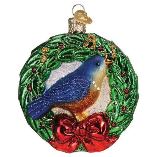 Calling Bird Old World Christmas Glass Ornament