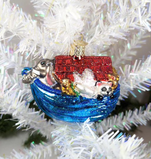 Noah's Ark Retired Old World Christmas Ornament