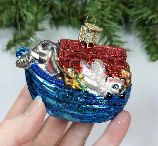 Noah's Ark Retired Old World Christmas Ornament