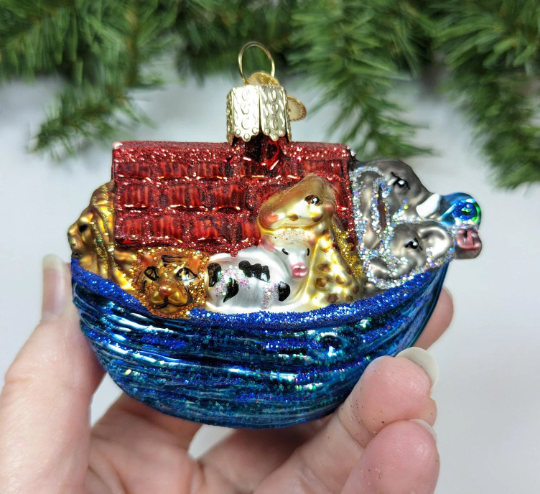 Noah's Ark Retired Old World Christmas Ornament