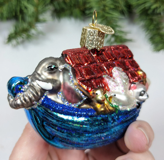 Noah's Ark Retired Old World Christmas Ornament