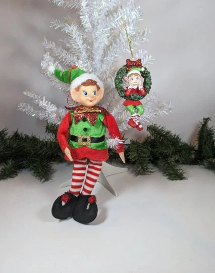 Elves Christmas Ornaments