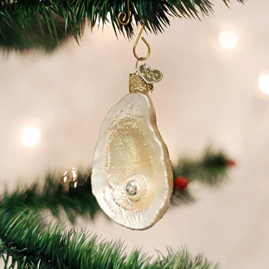 Oyster Old World Christmas Ornament