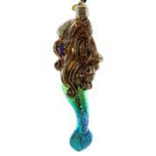 Mermaid with Sea Shell Tree Ornament by Old World Christmas