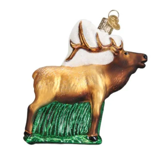 Elk Old World Christmas Ornament