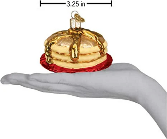 Short Stack Pancakes Old World Christmas Ornament