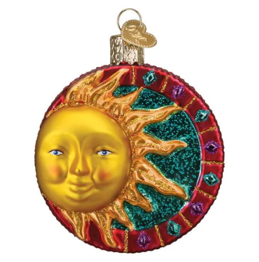 Jeweled Sun Old World Christmas Ornament