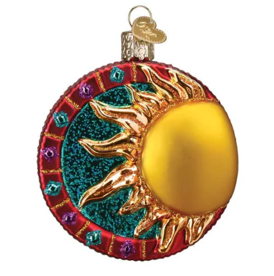 Jeweled Sun Old World Christmas Ornament