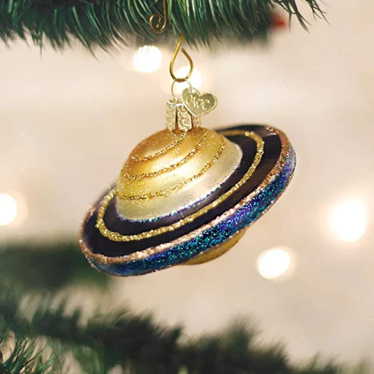 Saturn Old World Christmas Ornament