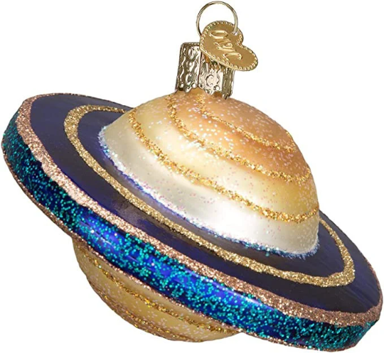 Saturn Old World Christmas Ornament