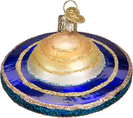 Saturn Old World Christmas Ornament