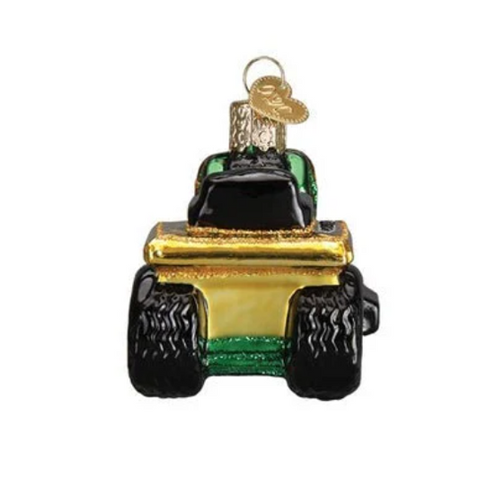 Riding Lawn Mower Old World Christmas Ornament