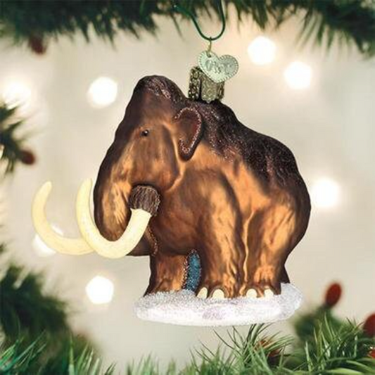 Wooly Mammoth Old World Christmas Ornament