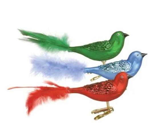 Brilliant Songbirds Old World Christmas Ornament