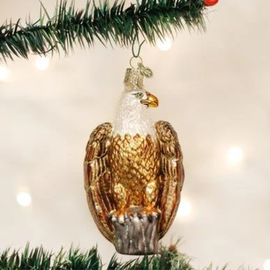 Bald Eagle Old World Christmas Ornament