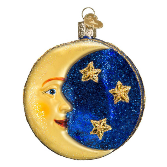 Man In The Moon Old World Christmas Ornament