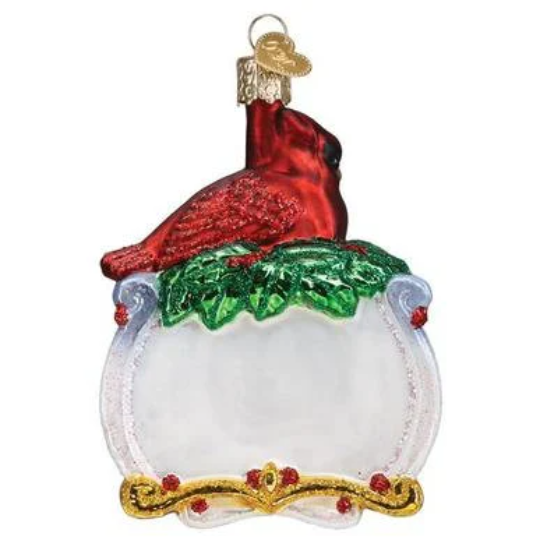 Memorial Cardinal Old World Christmas Ornament