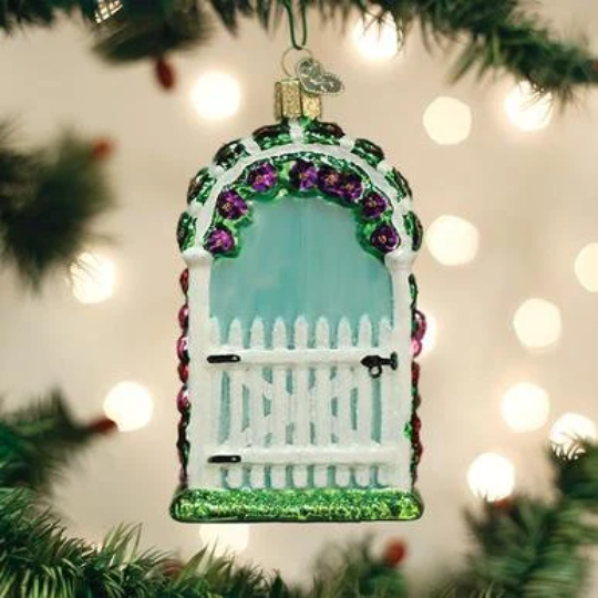 Garden Trellis Old World Christmas Ornament