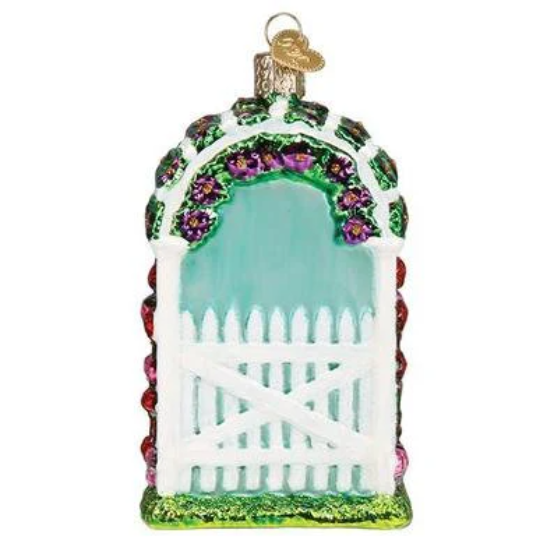 Garden Trellis Old World Christmas Ornament