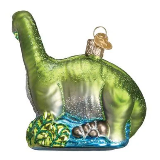 Brontosaurus Old World Christmas Ornament