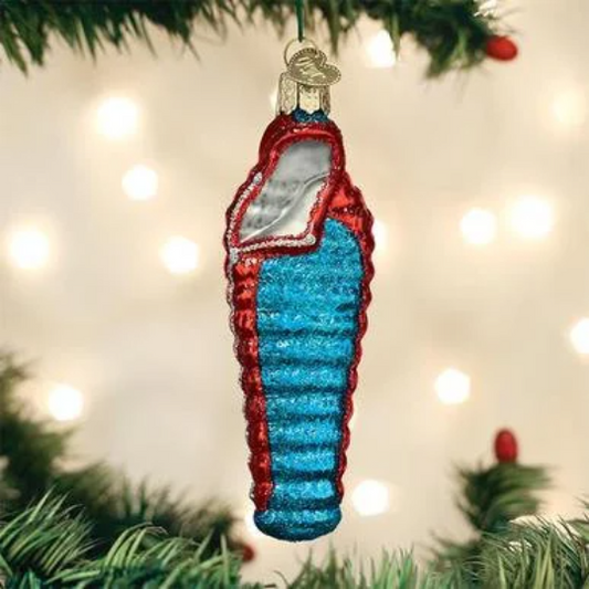 Sleeping Bag Old World Christmas Ornament