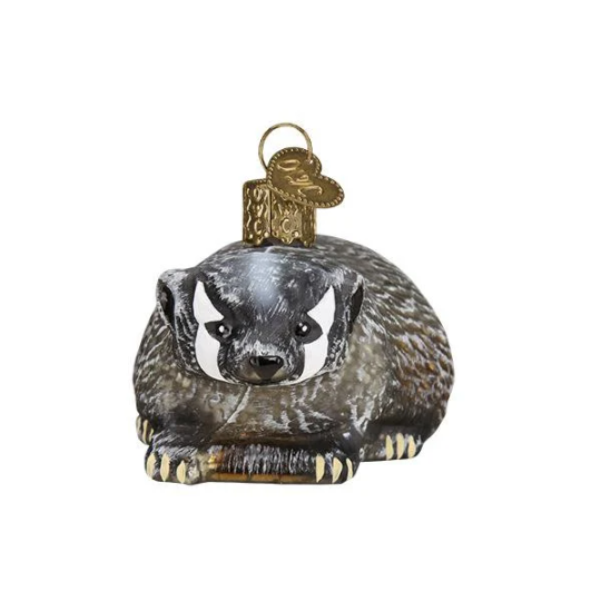 Badger Old World Christmas Ornament