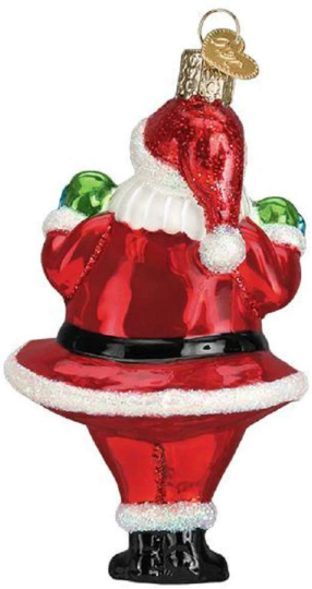 Old World Christmas 2019 Jolly Santa Ornament