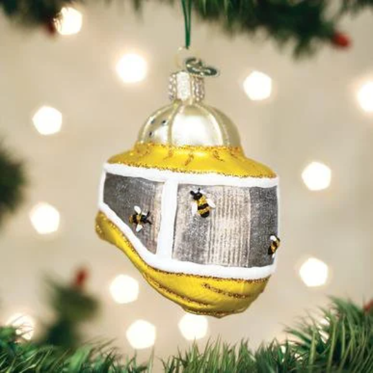 Bee Keepers Hood Old World Christmas Ornament