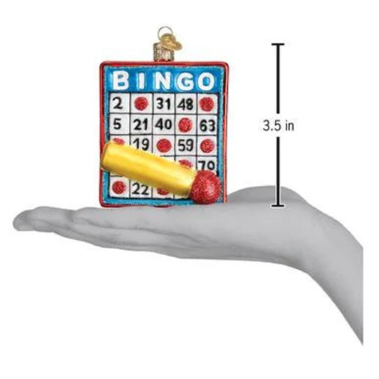 Bingo Old World Christmas Ornament