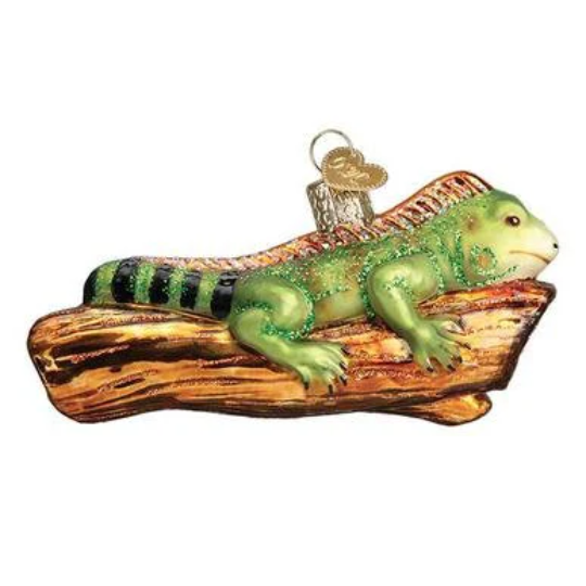 Iguana Old World Christmas Ornament