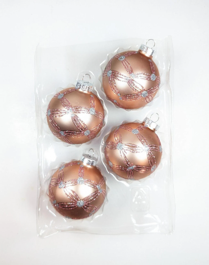 Pink Christmas Ornaments