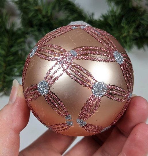 Pink Christmas Ornaments