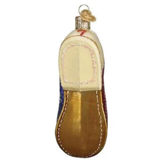 Bowling Shoe Old World Christmas Ornament
