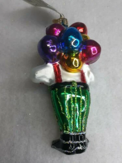 Carnival Clown Old World Christmas Ornament