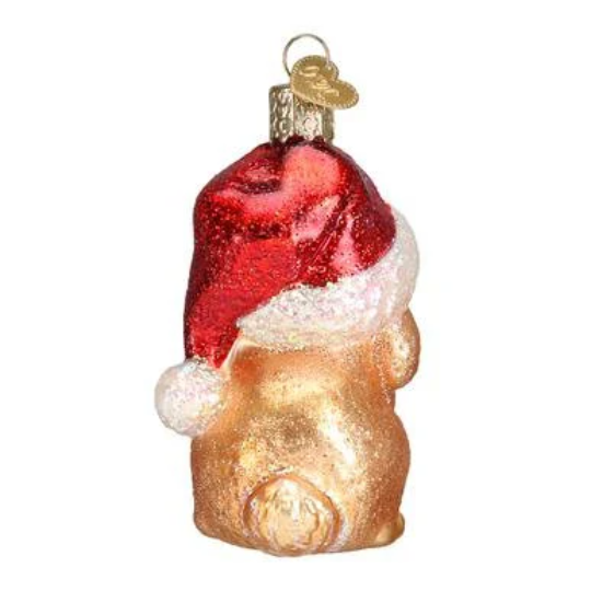 Standing Christmas Bunny Old World Christmas Ornament