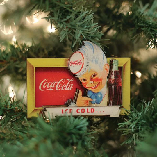 Sprite Boy Coke Old World Christmas Ornament