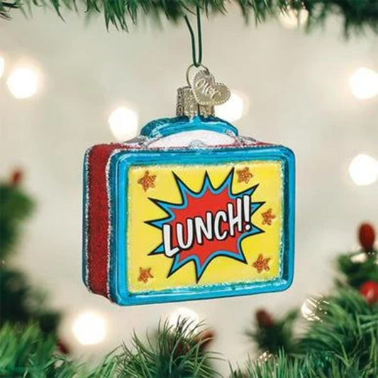 Lunch Box Old World Christmas Ornament