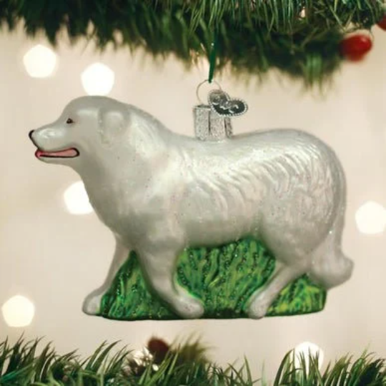 Great Pyrenees Old World Christmas Ornament