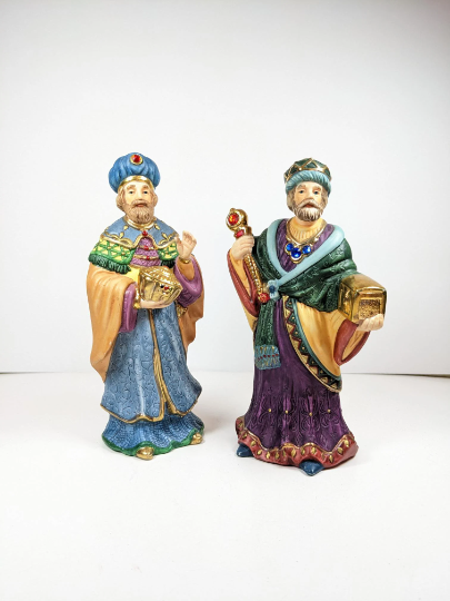 King Magi and Wiseman Nativity Figurines