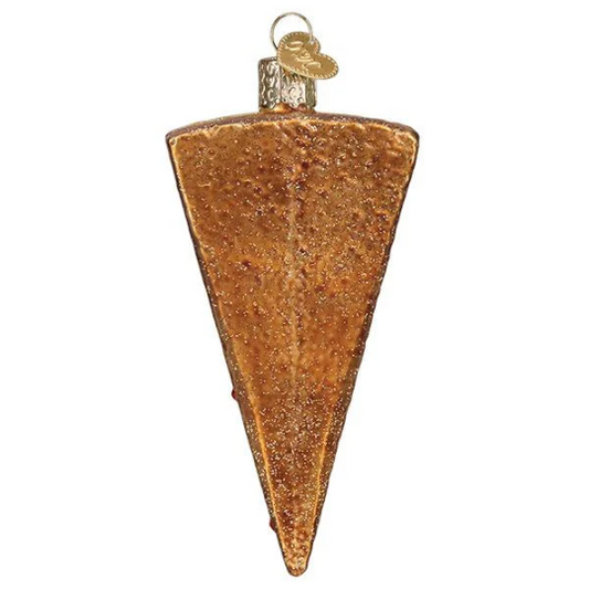 Cheesecake Slice - Blown Glass Tree Ornament by Old World Christmas