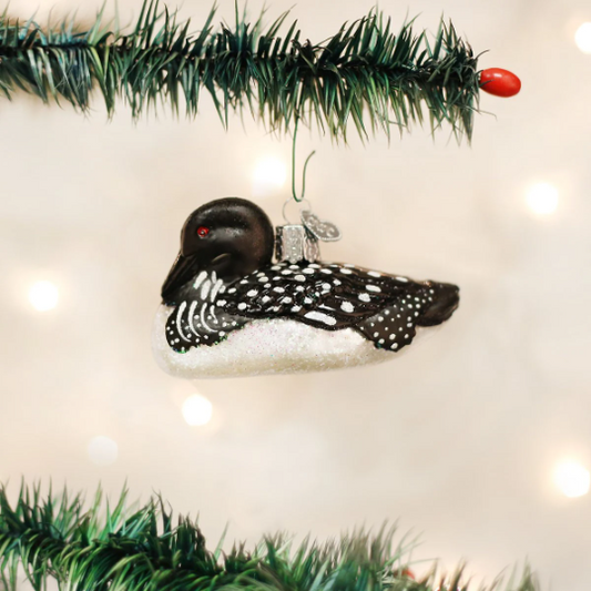 Loon Old World Christmas Ornament